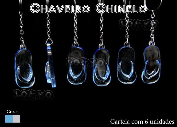 Chaveiro Chinelo